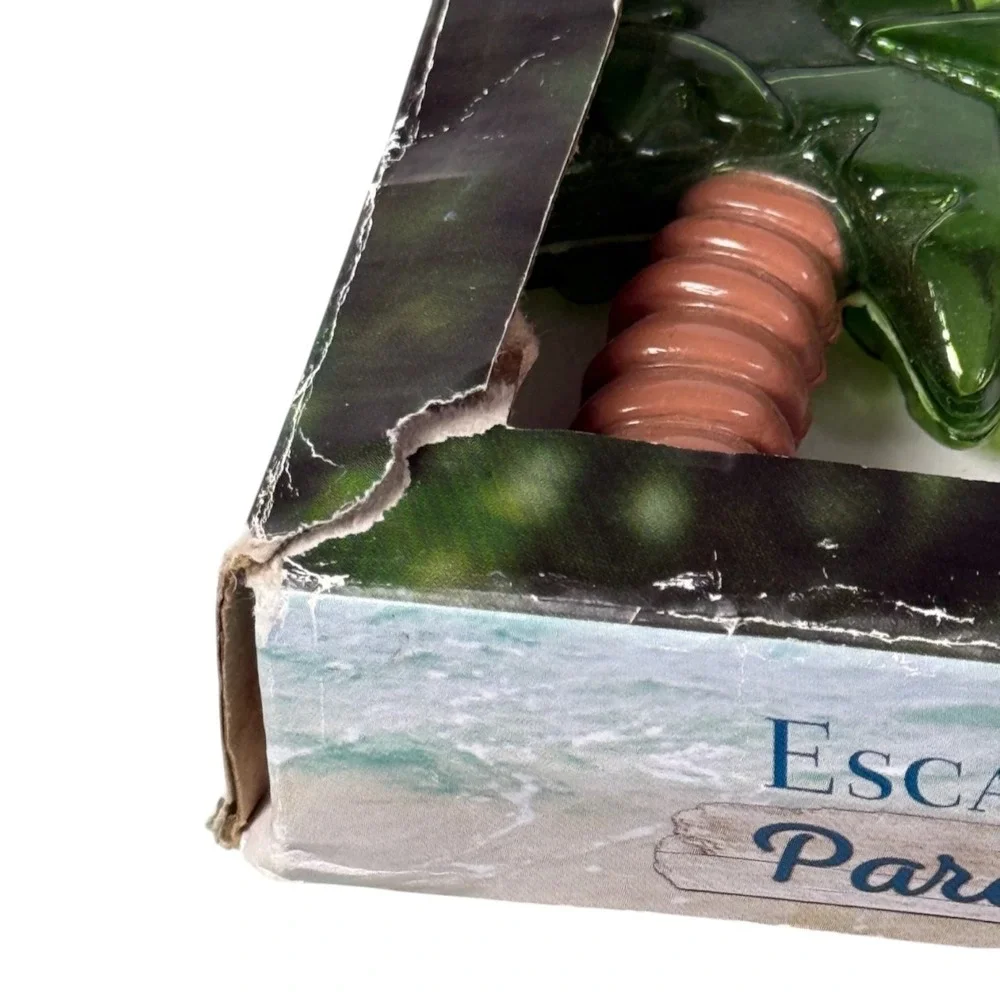 Escape To Paradise Palm Tree String Lights 10ct Beach RV Decor 8.5ft Outdoor NEW